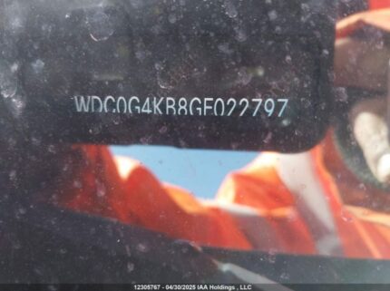 WDC0G4KB8GF022797 2016 MERCEDES-BENZ