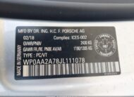 WP0AA2A78JL111078 2018 PORSCHE