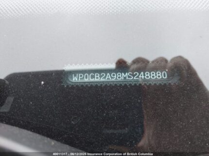 WP0CB2A98MS248880 2021 PORSCHE