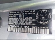 WP1AA2A51LLB11892 2020 PORSCHE