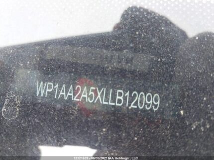 WP1AA2A5XLLB12099 2020 PORSCHE