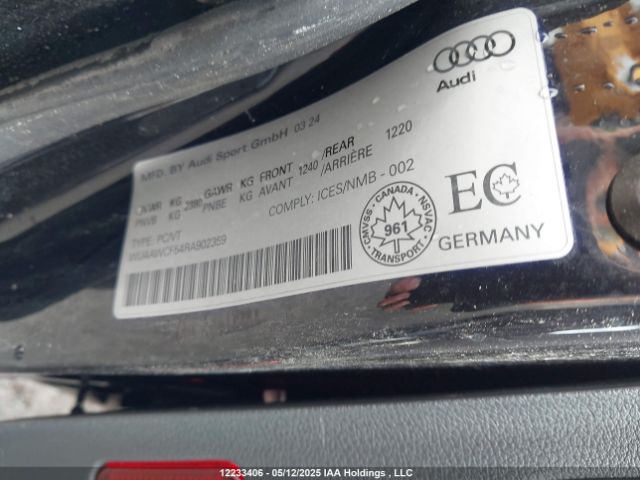 WUAAWCF54RA902359 2024 AUDI