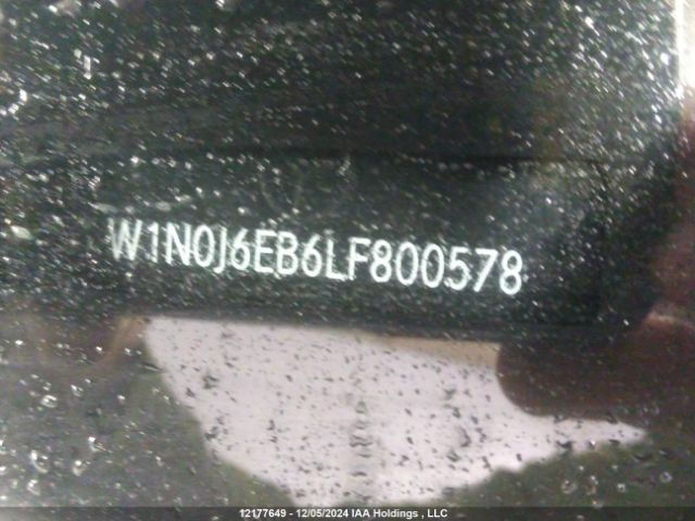 W1N0J6EB6LF800578 2020 MERCEDES-BENZ