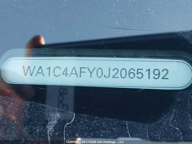 WA1C4AFY0J2065192 2018 AUDI