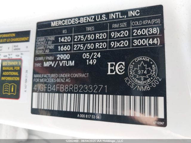 4JGFB4FB8RB233271 2024 MERCEDES-BENZ
