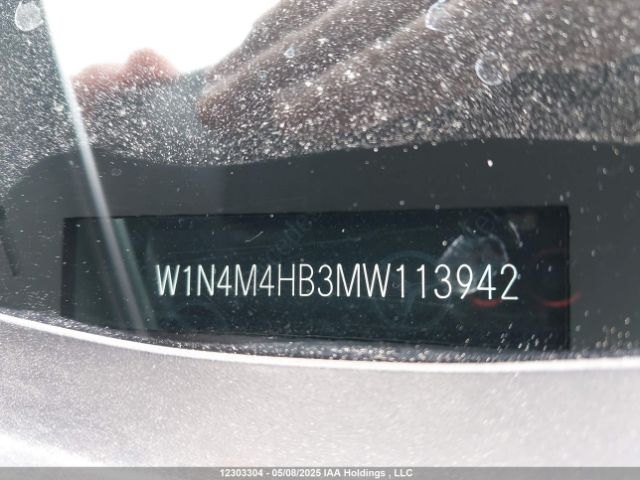 W1N4M4HB3MW113942 2021 MERCEDES-BENZ