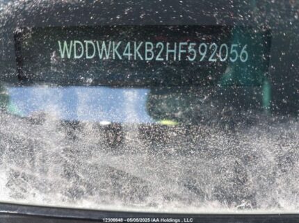 WDDWK4KB2HF592056 2017 MERCEDES-BENZ