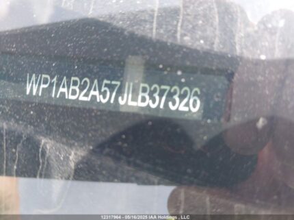 WP1AB2A57JLB37326 2018 PORSCHE
