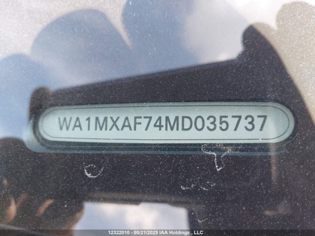 WA1MXAF74MD035737 2021 AUDI