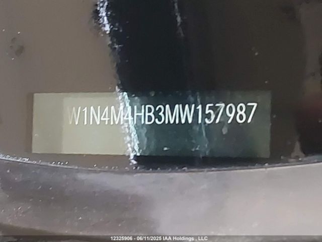 W1N4M4HB3MW157987 2021 MERCEDES-BENZ