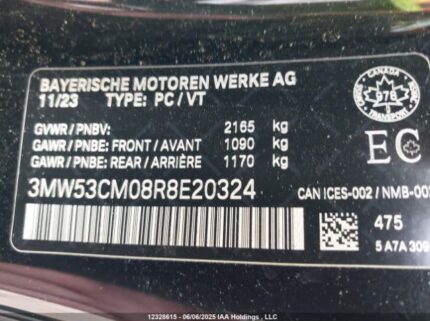 3MW53CM08R8E20324 2024 BMW