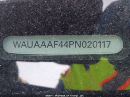 WAUAAAF44PN020117 2023 AUDI