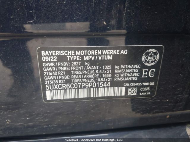 5UXCR6C07P9P01544 2023 BMW