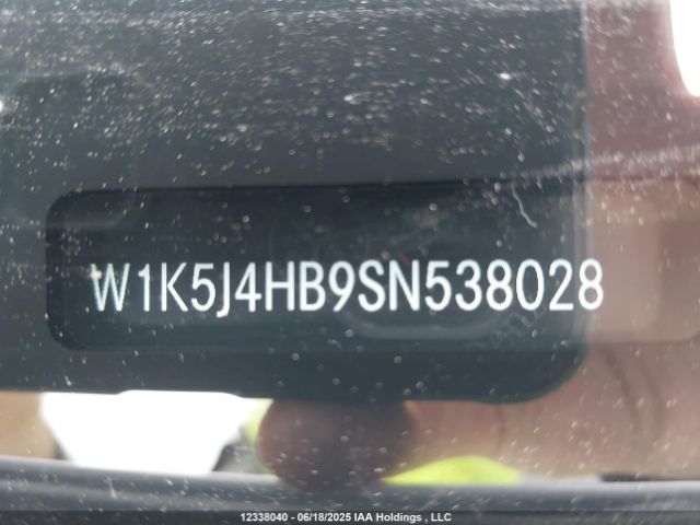 W1K5J4HB9SN538028 2025 MERCEDES-BENZ