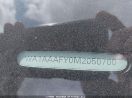 WA1AAAFY0M2050700 2021 AUDI