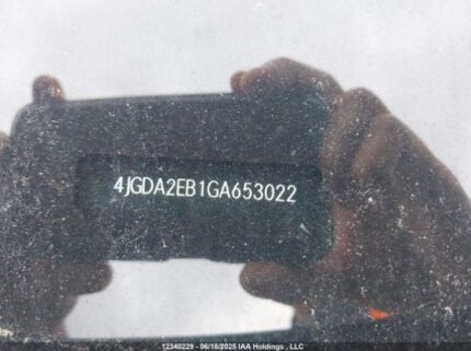4JGDA2EB1GA653022 2016 MERCEDES-BENZ