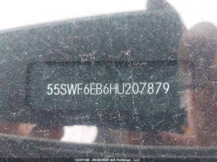 55SWF6EB6HU207879 2017 MERCEDES-BENZ