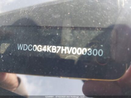 WDC0G4KB7HV000300 2017 MERCEDES-BENZ
