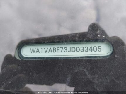 WA1VABF73JD033405 2018 AUDI