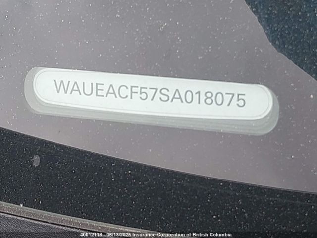 WAUEACF57SA018075 2025 AUDI