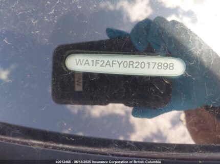 WA1F2AFY0R2017898 2024 AUDI