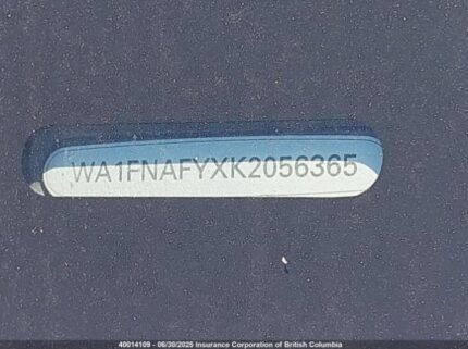 WA1FNAFYXK2056365 2019 AUDI