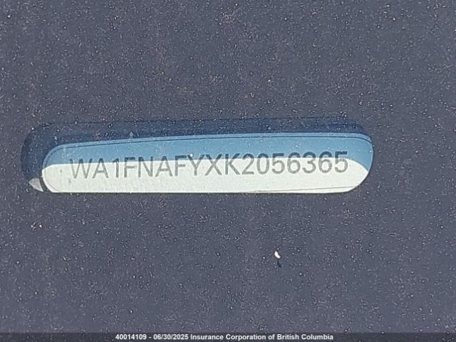 WA1FNAFYXK2056365 2019 AUDI