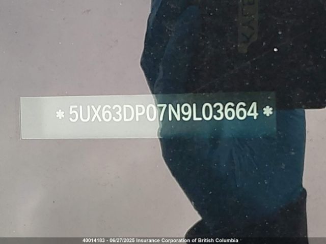 5UX63DP07N9L03664 2022 BMW
