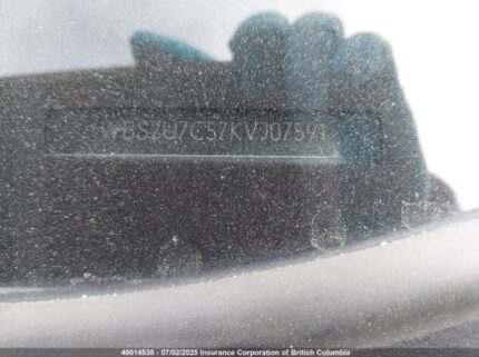 WBS2U7C57KVJ07591 2019 BMW