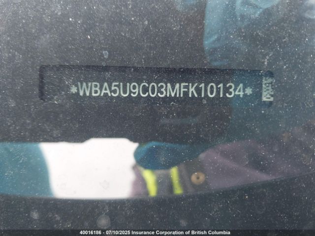 WBA5U9C03MFK10134 2021 BMW