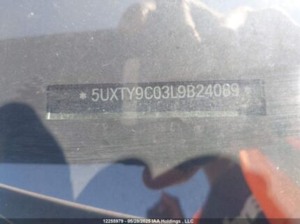 5UXTY9C03L9B24089 2020 BMW