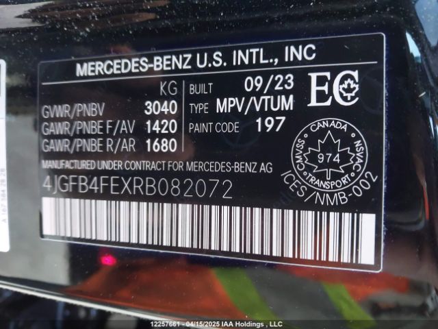 4JGFB4FEXRB082072 2024 MERCEDES-BENZ