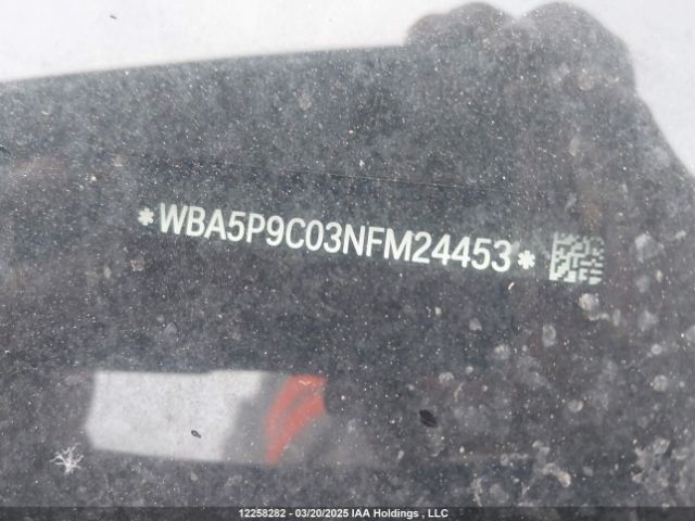 WBA5P9C03NFM24453 2022 BMW
