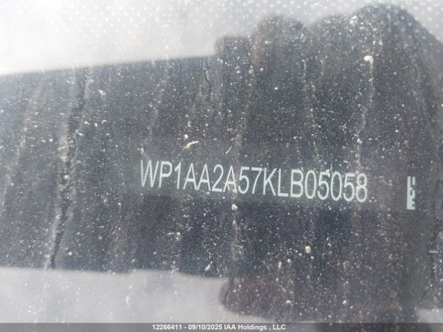WP1AA2A57KLB05058 2019 PORSCHE