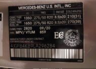 4JGFB4KB9LA296284 2020 MERCEDES-BENZ
