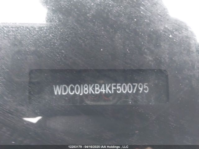 WDC0J8KB4KF500795 2019 MERCEDES-BENZ