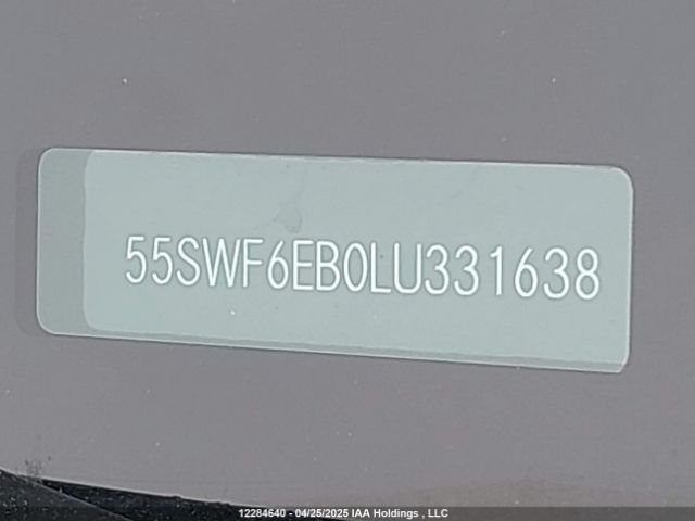 55SWF6EB0LU331638 2020 MERCEDES-BENZ