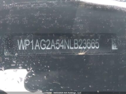 WP1AG2A54NLB23665 2022 PORSCHE