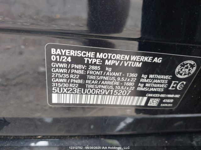 5UX23EU00R9V15207 2024 BMW