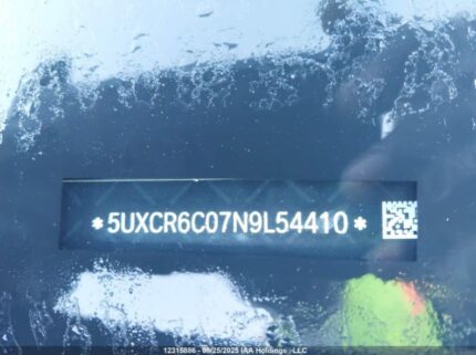 5UXCR6C07N9L54410 2022 BMW