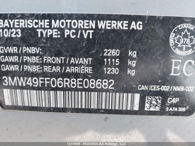 3MW49FF06R8E08682 2024 BMW