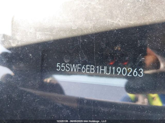 55SWF6EB1HU190263 2017 MERCEDES-BENZ