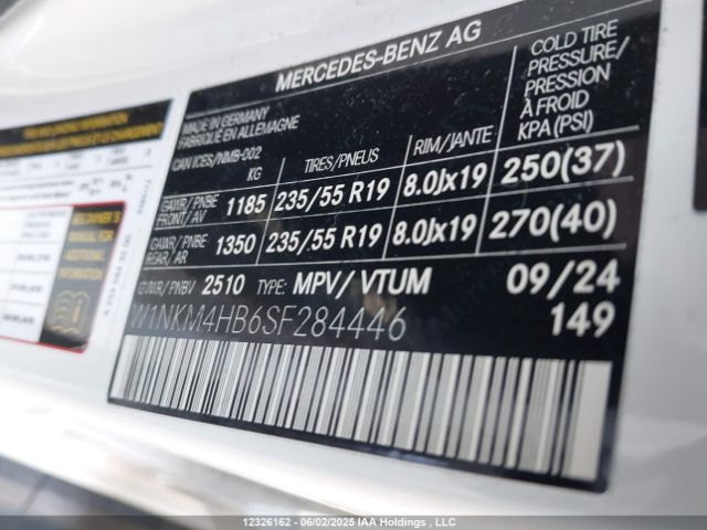 2025 MERCEDES-BENZ GLC 300 4MATIC | VIN: W1NKM4HB6SF284446