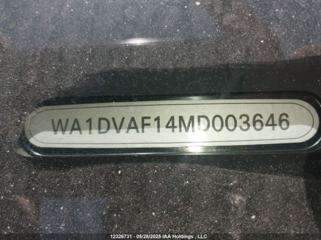 WA1DVAF14MD003646 2021 AUDI