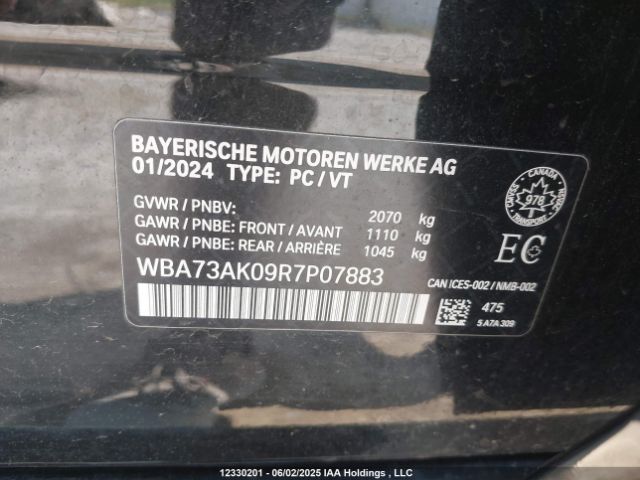 WBA73AK09R7P07883 2024 BMW