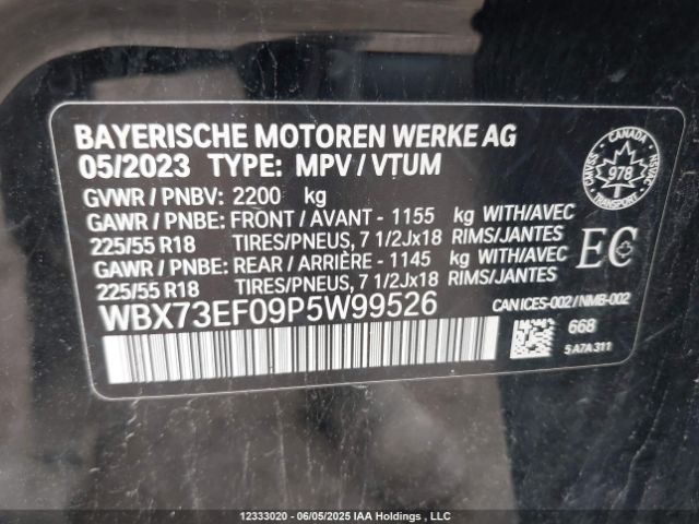 WBX73EF09P5W99526 2023 BMW