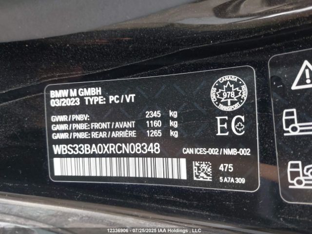 WBS33BA0XRCN08348 2024 BMW