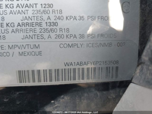 WA1ABAFY6P2153508 2023 AUDI