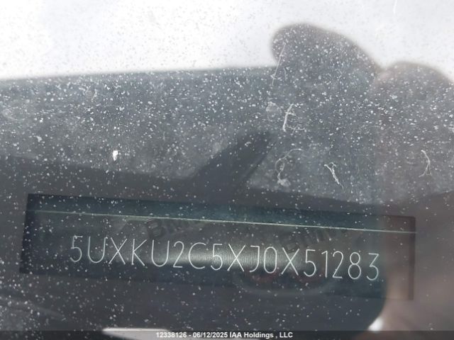 5UXKU2C5XJ0X51283 2018 BMW