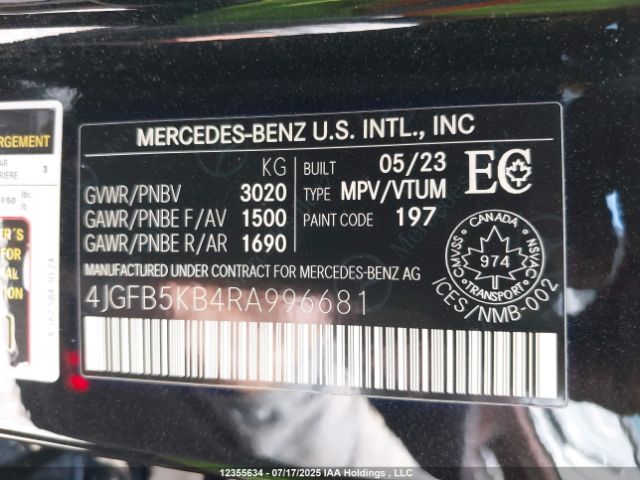 4JGFB5KB4RA996681 2024 MERCEDES-BENZ